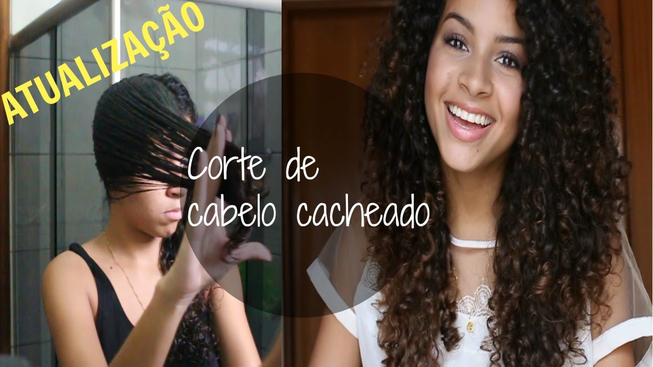 Atualização:  Corte de cabelo cacheado | Camilla Santana