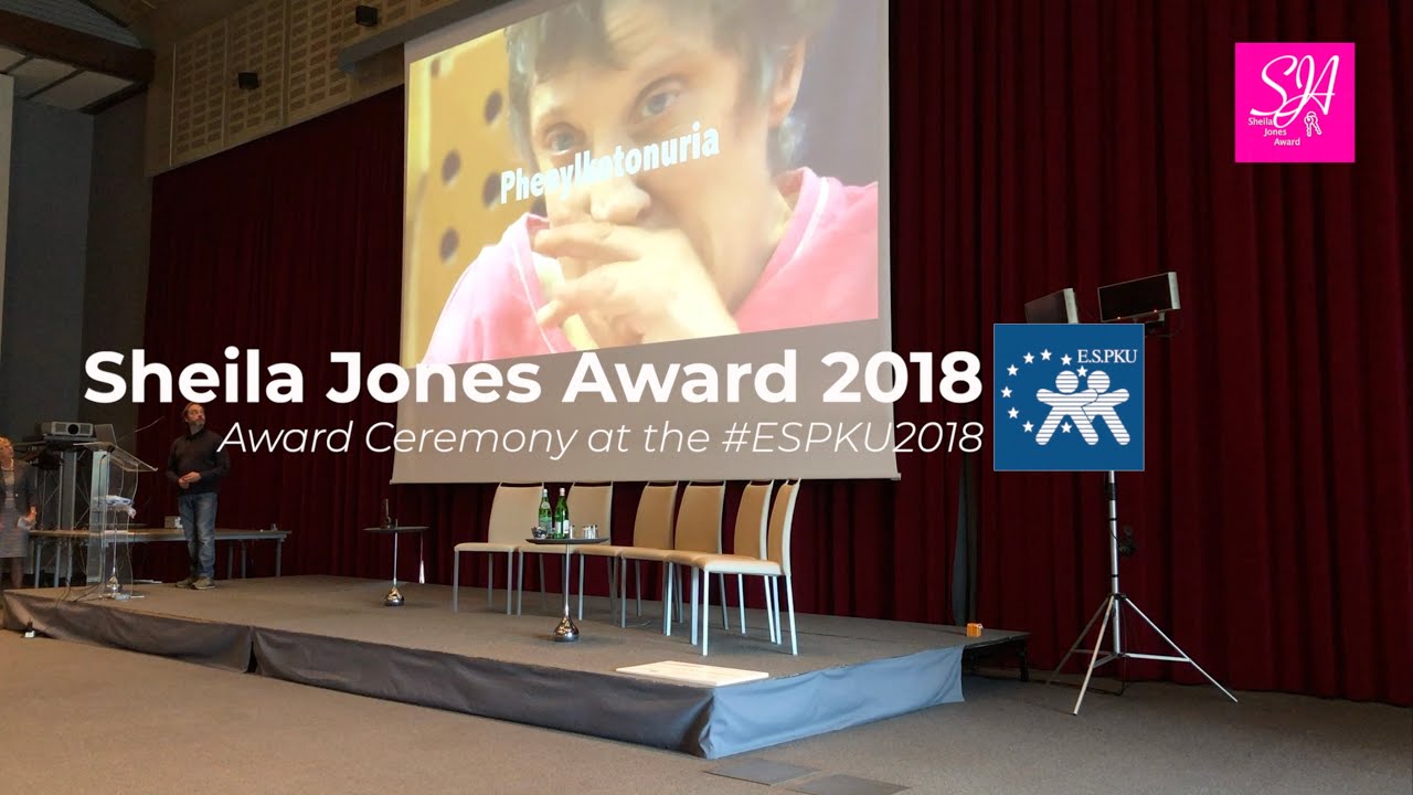 Sheila Jones Award - E.S.PKU Conference 2018