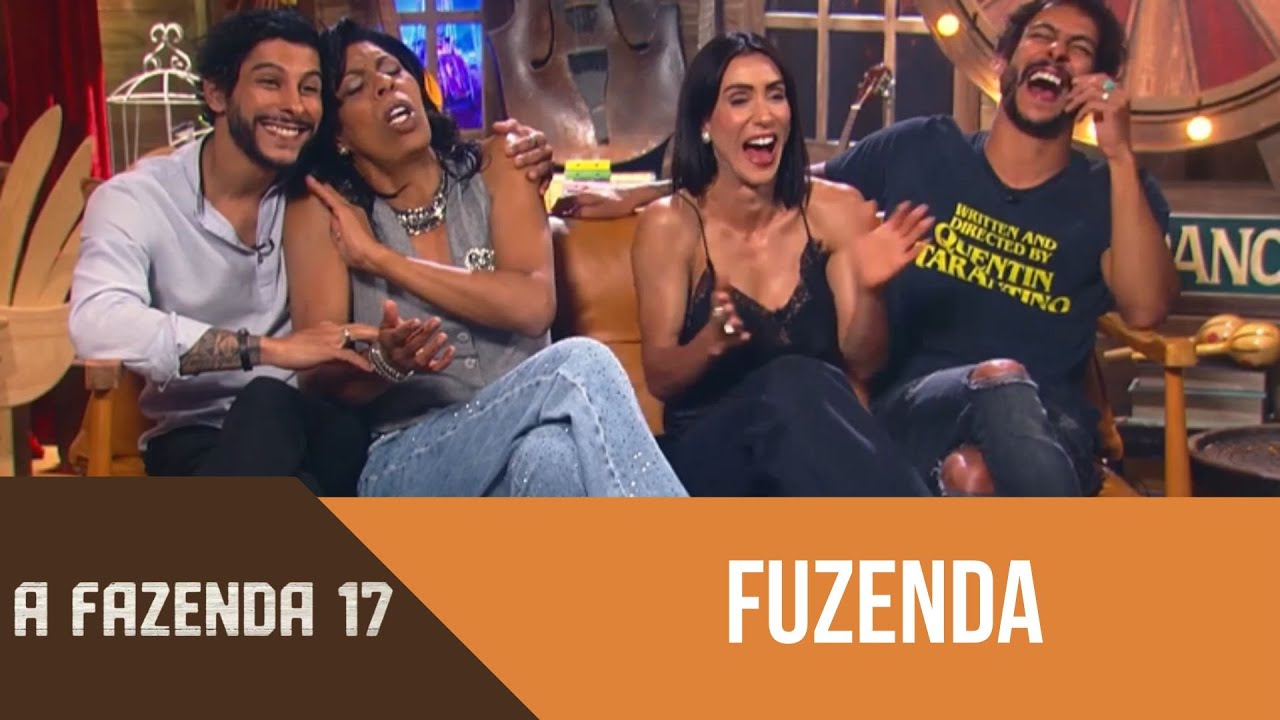 Fuzenda: Marcia Fu recebe Yoná Sousa, Shia Phoenix e Michelle Barros | 'A Fazenda 17'