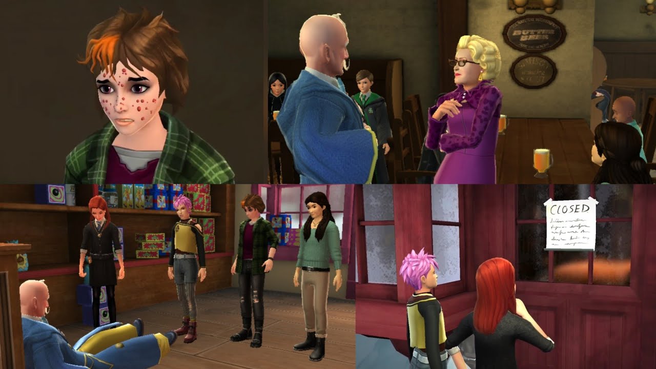 Saving Zonko's | Side Quest | Zonko's closed, Merula has boils, Friends are upset | Hogwarts Mystery