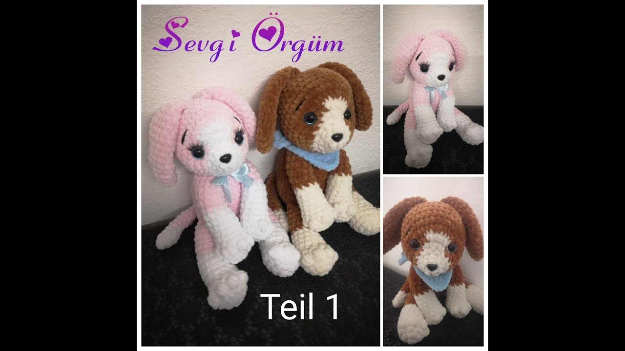 Hund häkeln Amigurumi Teil 1
