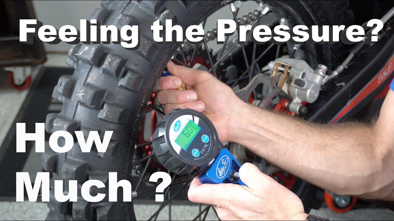 How Much Air Pressure Do Put In Your Dirt Bike Tires To Avoid Pinch Flats?