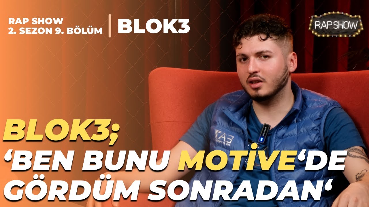 BLOK3 İLK KONSERİNİ ANLATIYOR! | RAP SHOW 2. SEZON 9. BÖLÜM