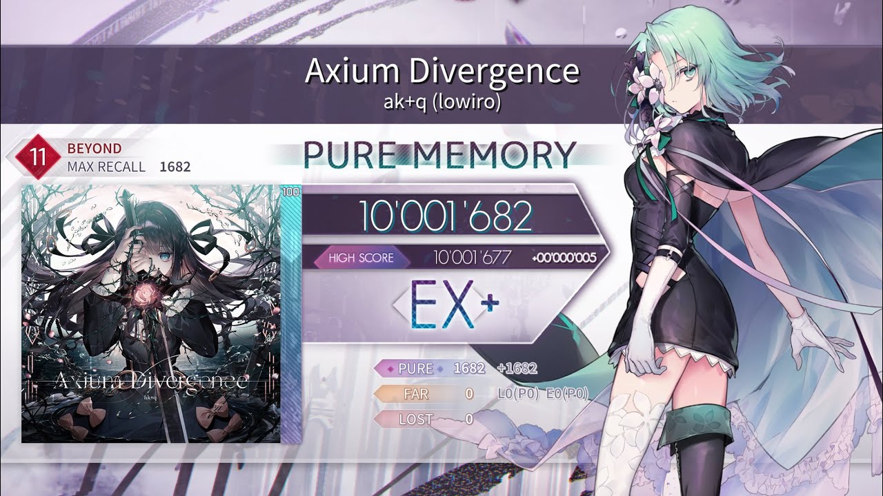 【Arcaea】Axium Divergence BYD 理論値 【最速】【配信切り抜き】