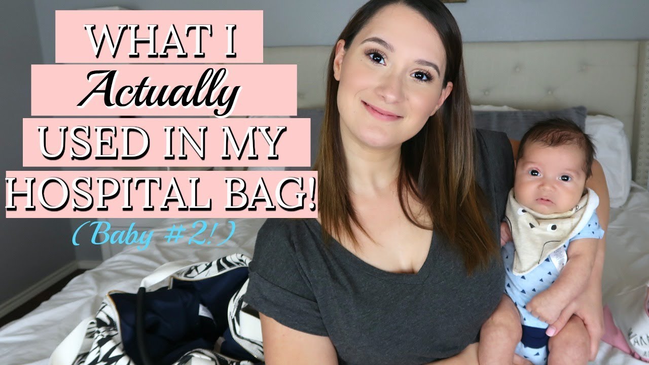 What's In My Hospital Bag? | What I Actually Used + What I Wish I Packed! | Baby #2