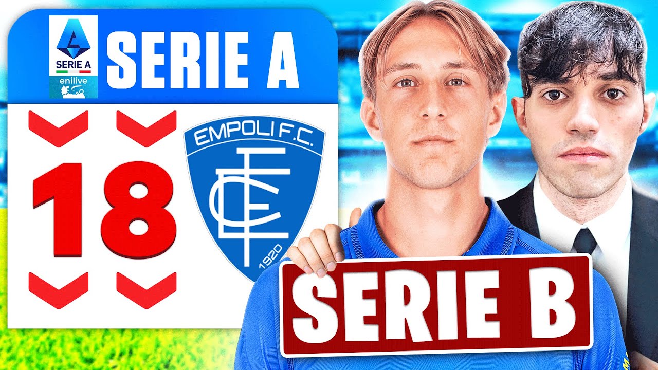 DALLA RETROCESSIONE ALLA VITTORIA DELLA CHAMPIONS LEAGUE! - RICOSTRUISCO L'EMPOLI!