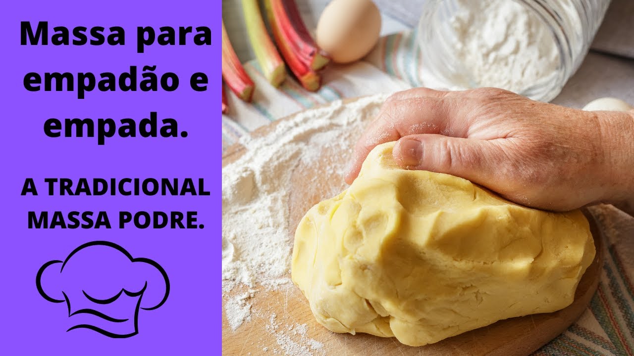 como fazer massa podre/ massa de empada e empad&atilde;o