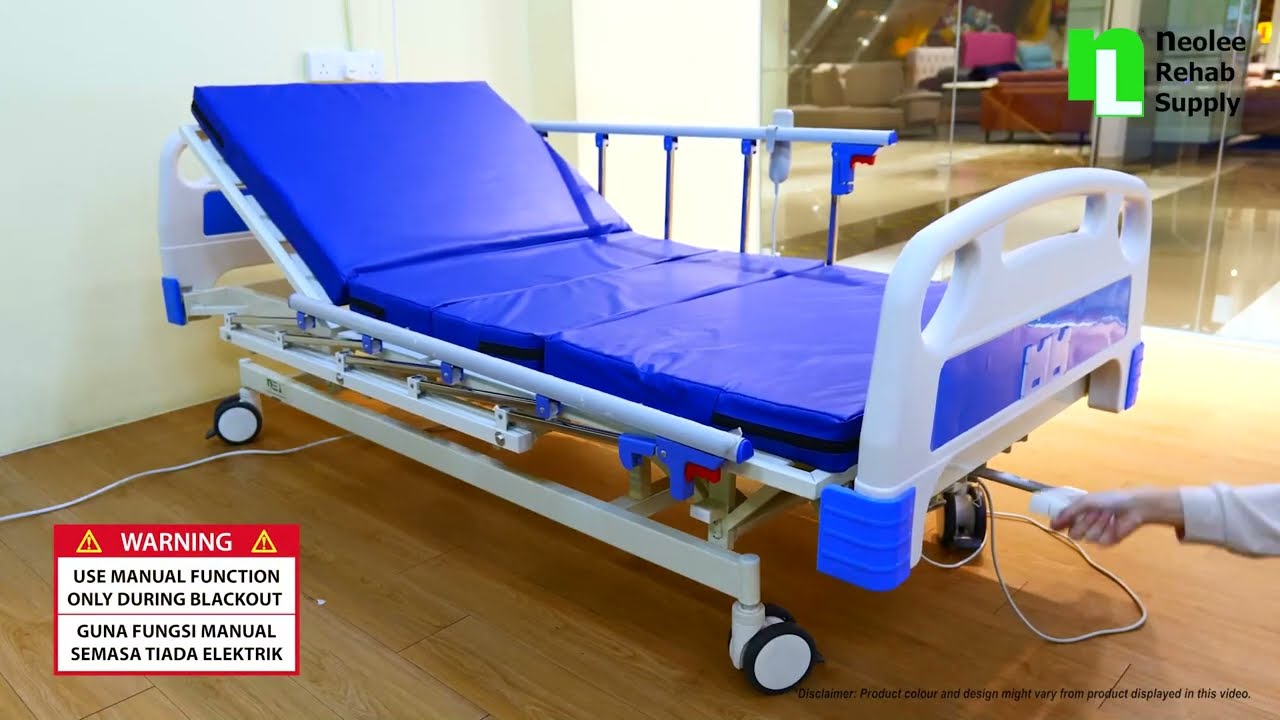 How to use a Homecare (3 Function) Hospital Bed   |   Electric (NL303D)
