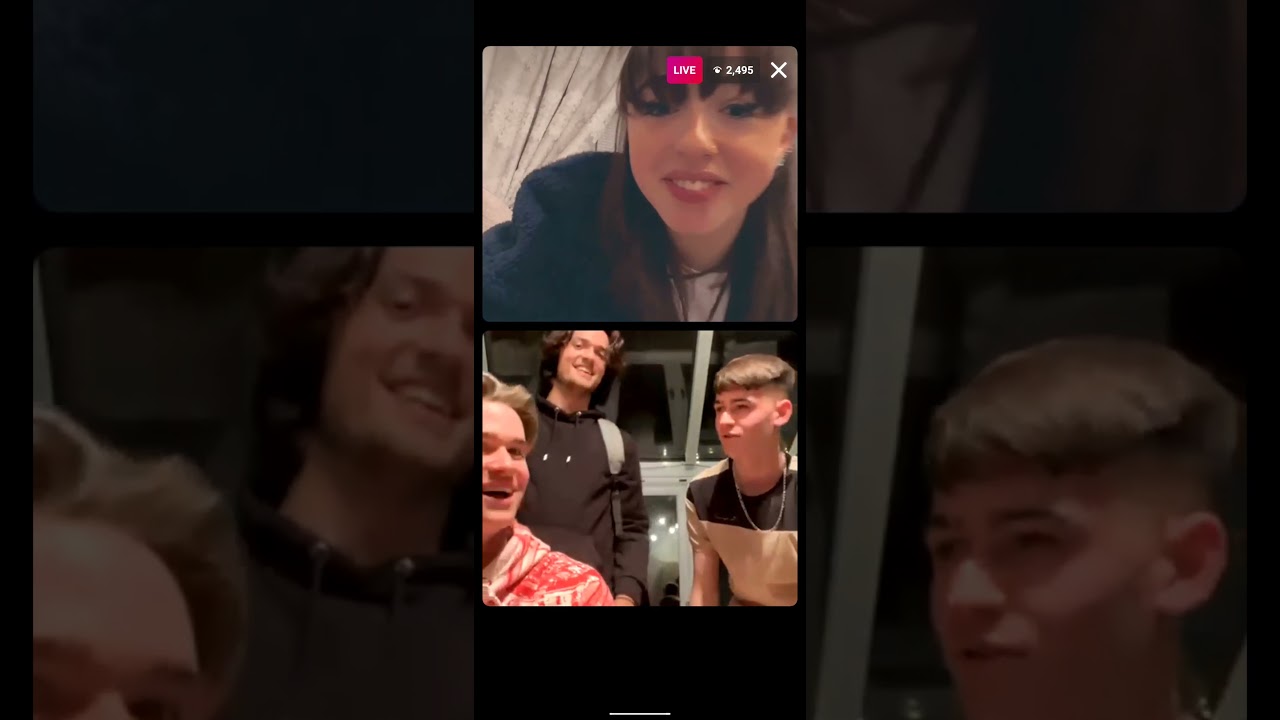 Evie and Max & Harvey Instagram live (September 26, 2021) (strong language!)