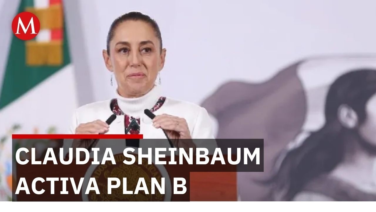 Claudia Sheinbaum contempla plan B para impulsar reforma electoral en México