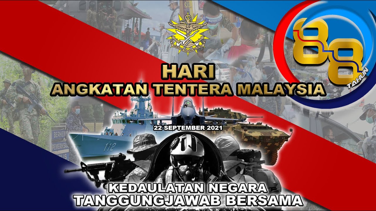 Demonstrasi Dinamik & Perbarisan Tempur Hari ATM Ke-88