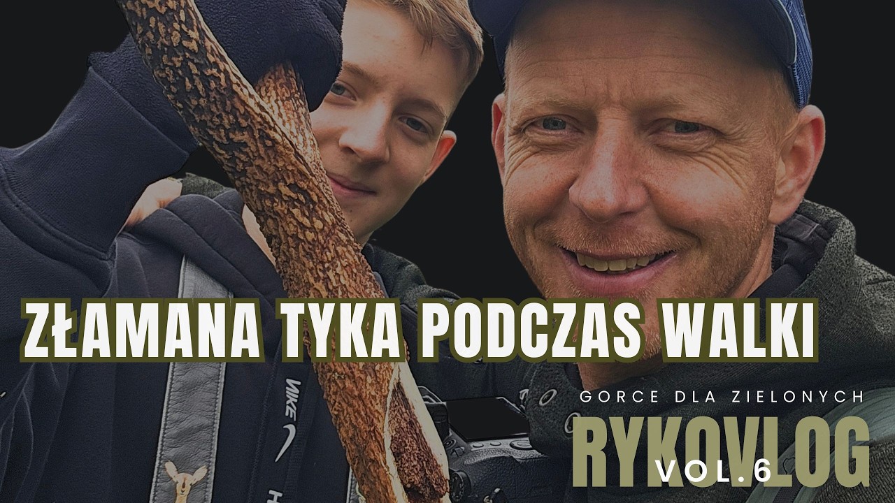 To była walka roku, złamana tyka i koniec #rykowisko RYKOVLOG VOL.6 #gorce