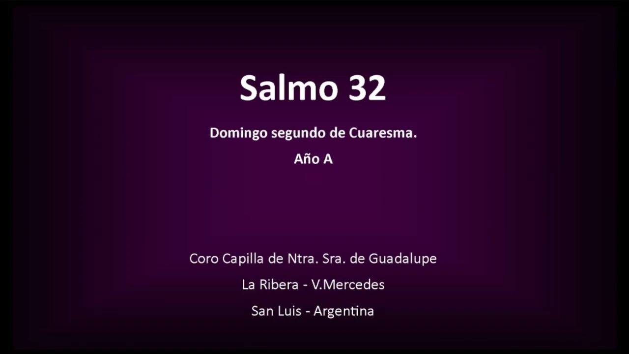Salmo 32 