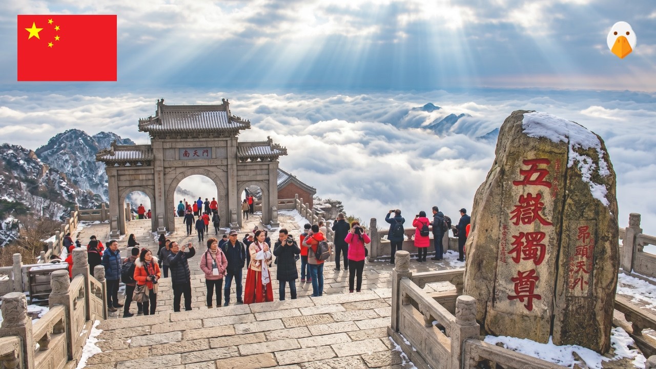 Mount Tai, China🇨🇳 Climbing 7000 Steps to Heaven&rsquo;s Most Holy Peak! (4K UHD)