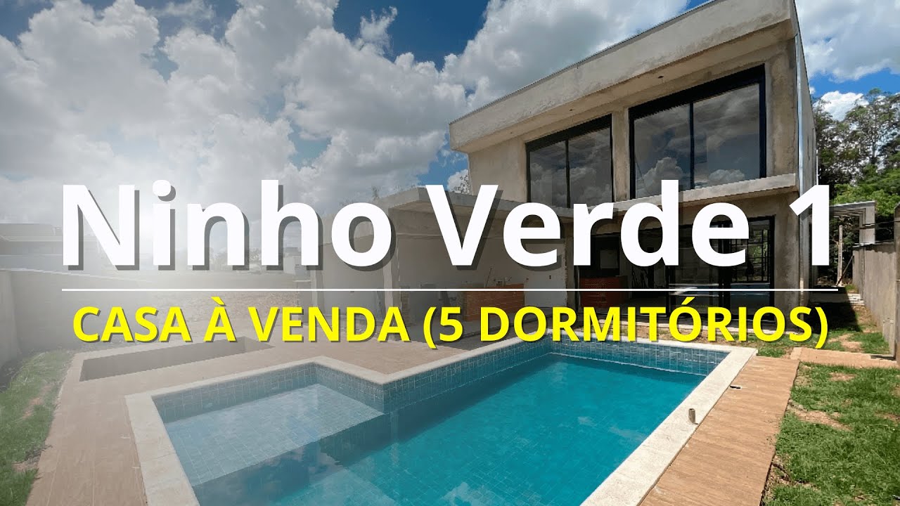 Casa à Venda no Ninho Verde 1 Eco Residence com 5 dormitórios