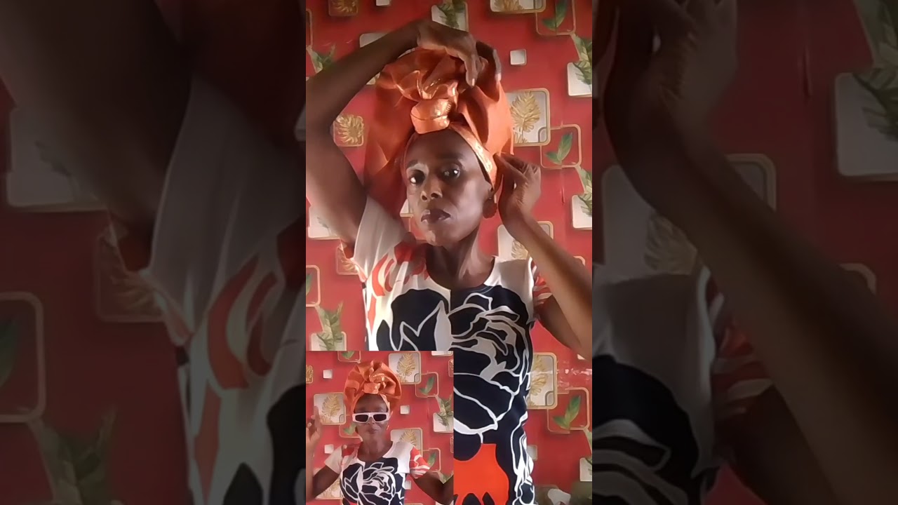 Elegant headwrap #headwrapping #duet #diy