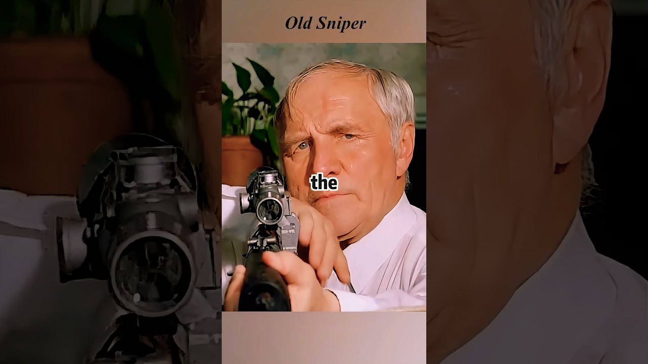 Veteran aimed a sniper rifle at a wine bottle. #futurelink