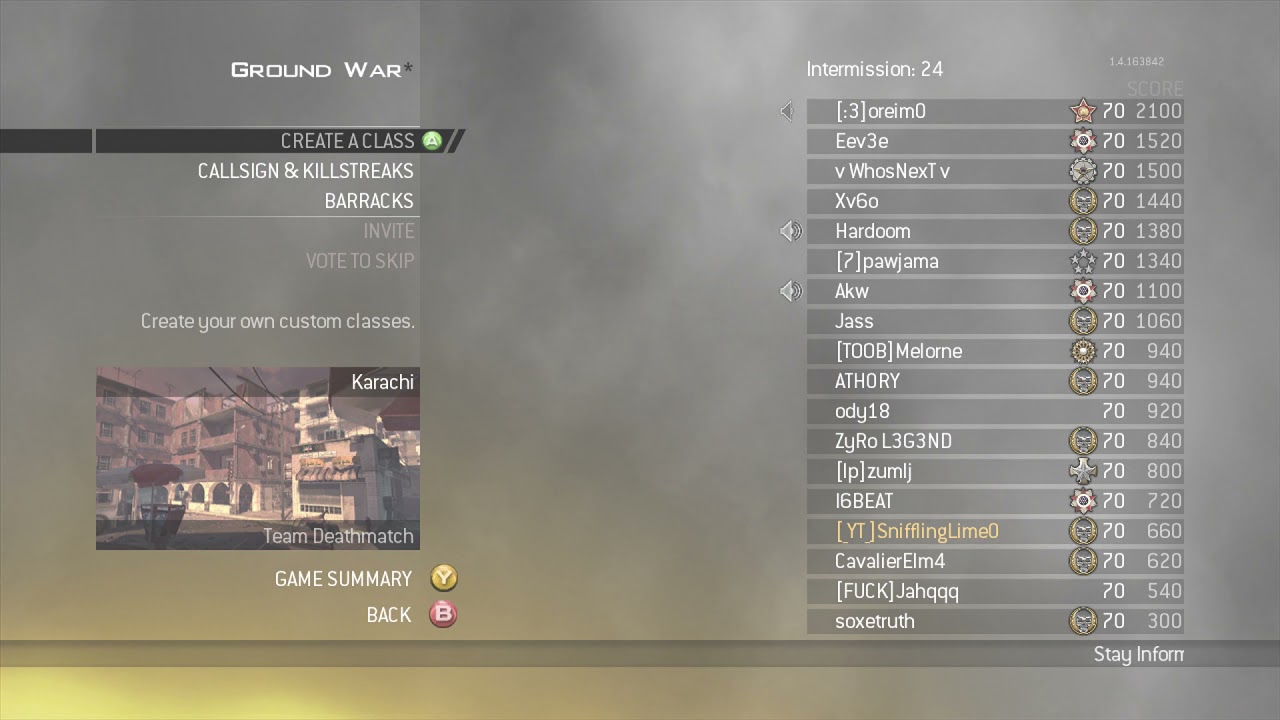 MW2 - Lobby Intermission Fight [2021]