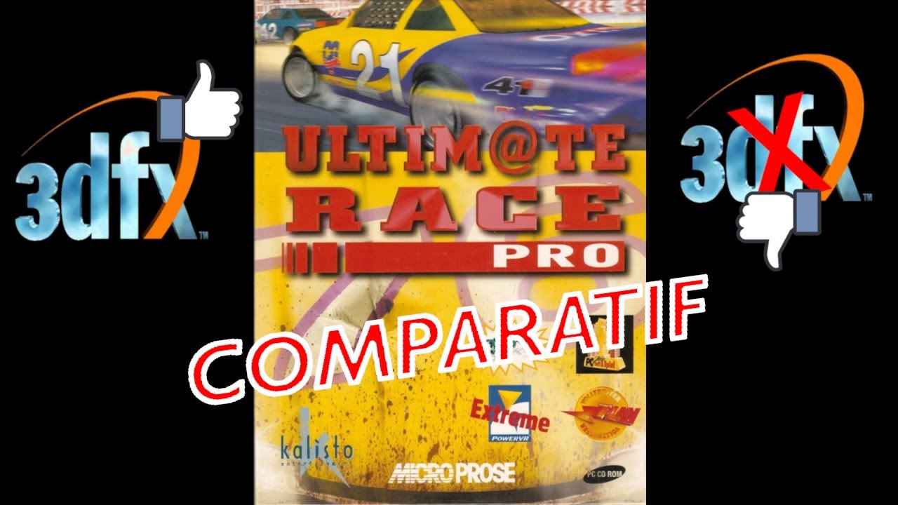 [3Dfx] Ultimate Race Pro | 1998 | PC | 3DFX Comparatif