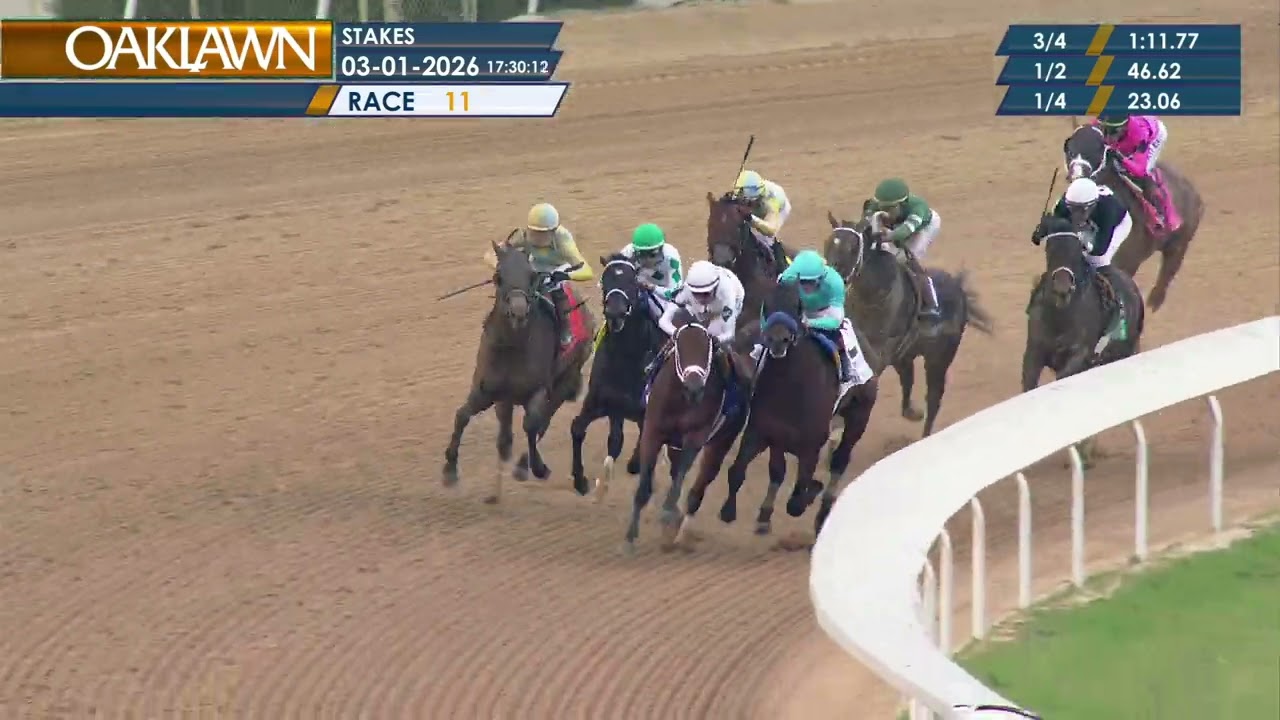 Oaklawn Park March 1, 2026 The 66th Running of REBEL STAKES