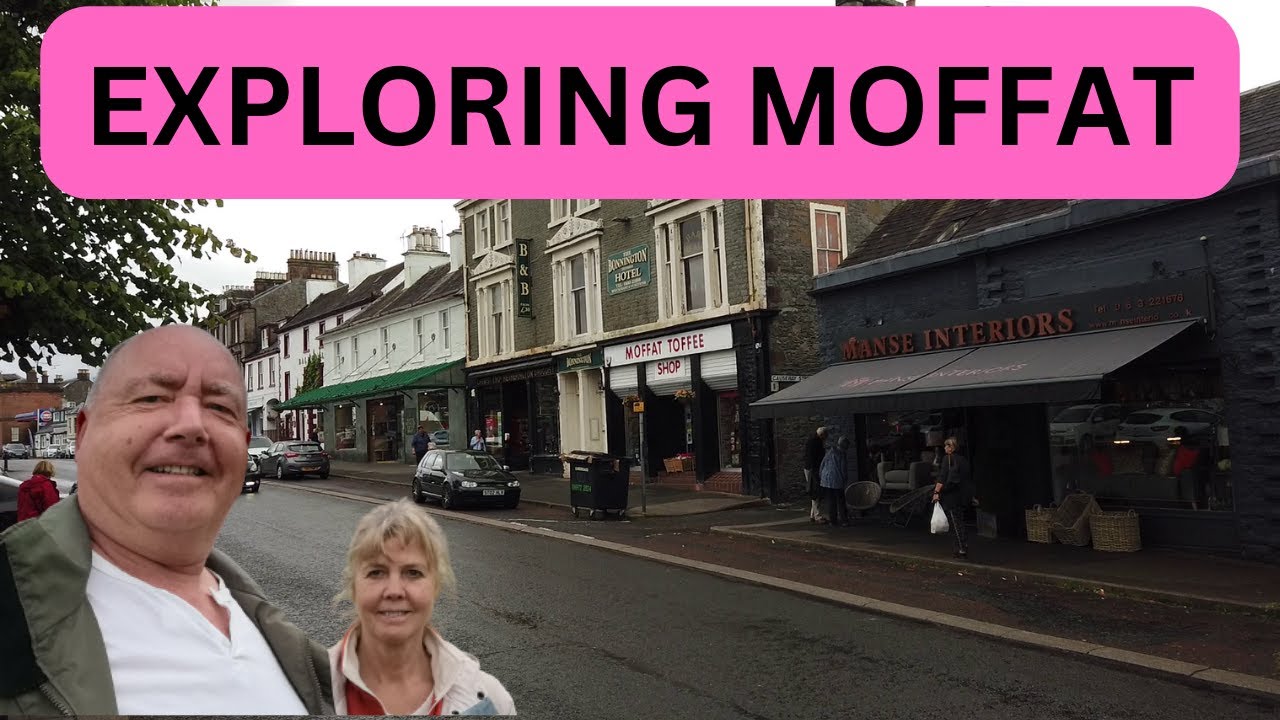 A walk around MOFFAT, Scotland