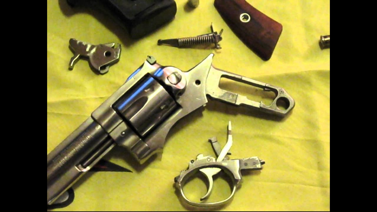 Basic Firearms Disassembly #2: Ruger GP100 revolver