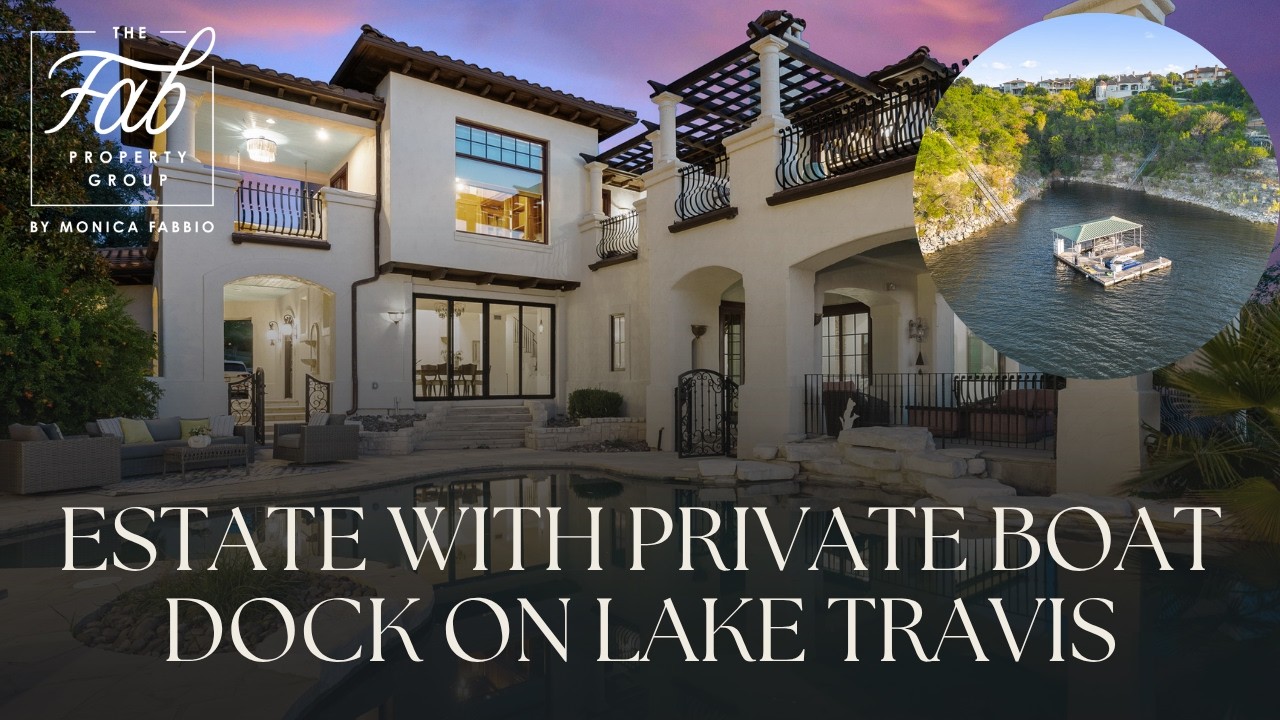 203 Bella Riva | Lake Travis Waterfront + Private Boat Slip