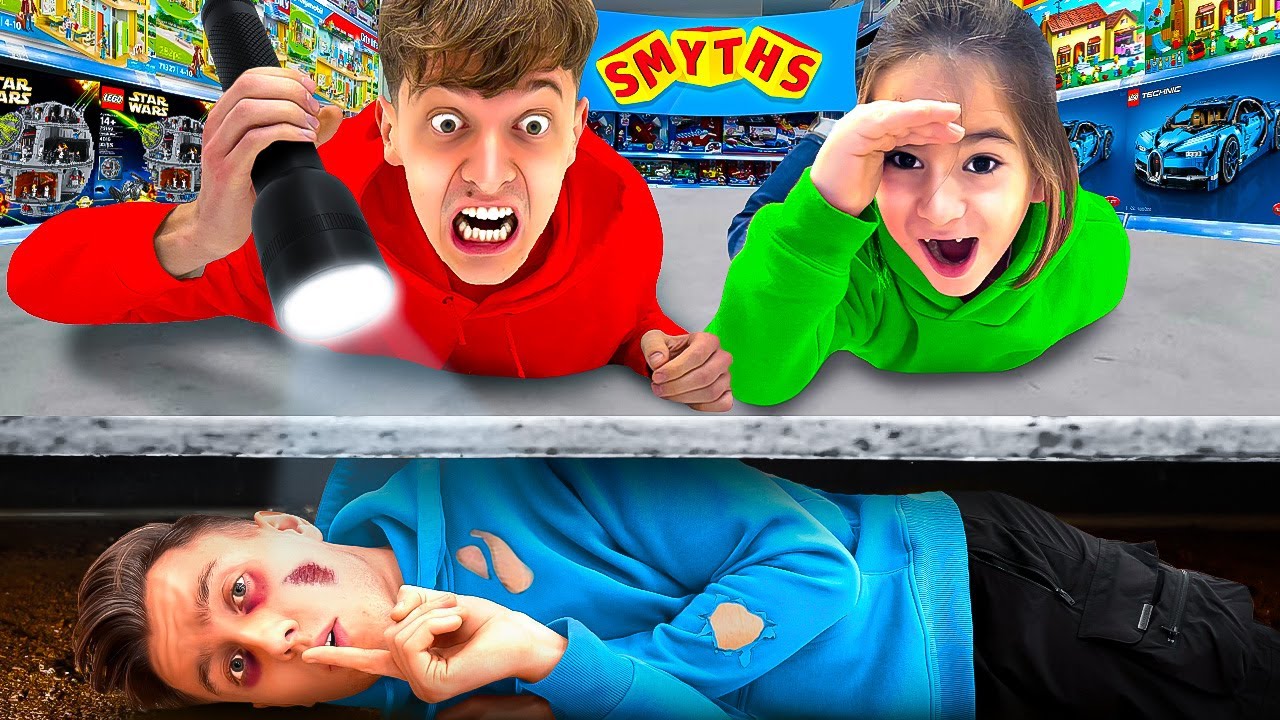 er SCHUMMELT in 10.000€ SMYTHS TOYS Hide and Seek! 😱