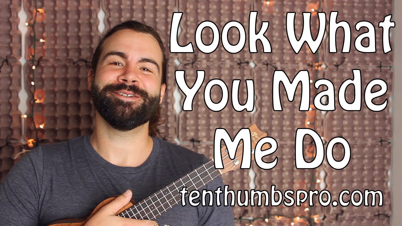 Taylor Swift  - Look What You Made Me Do - Easy Beginner Ukulele Lesson