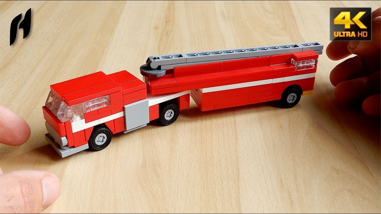 How to Build the Lego Tiller Truck (MOC - 4K)