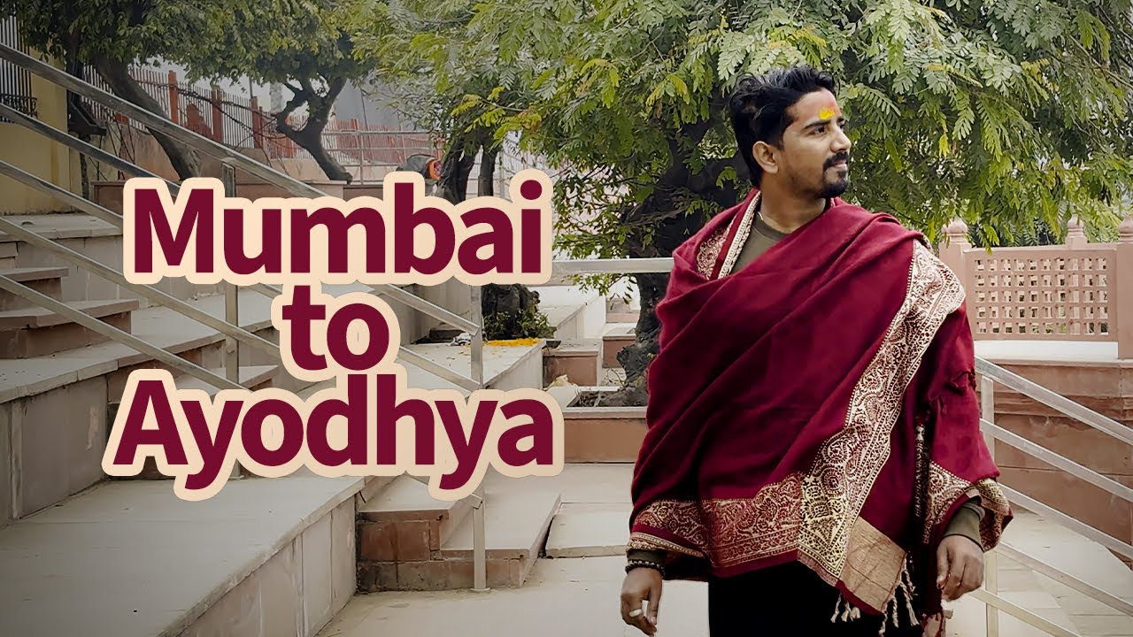 Mumbai to Ayodhya Travel | Cinematic Video | Part 1| Travel Vlog.