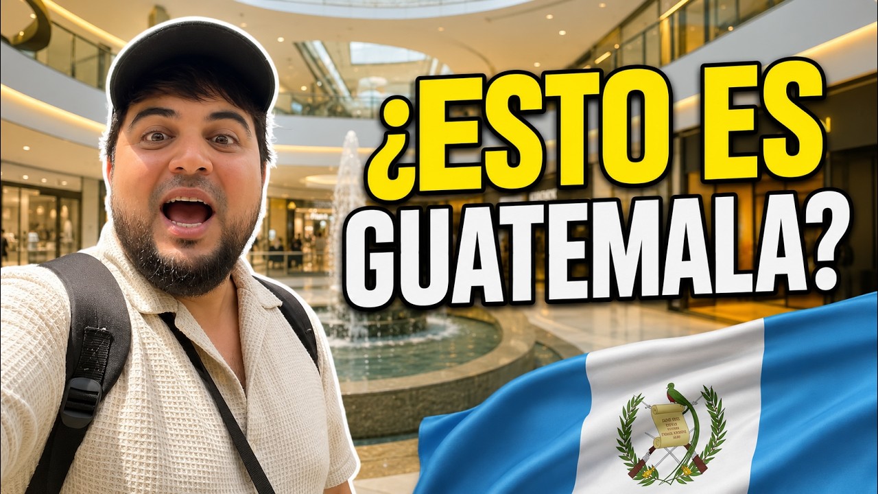 Así es un CENTRO COMERCIAL de LUJO en GUATEMALA 🇬🇹