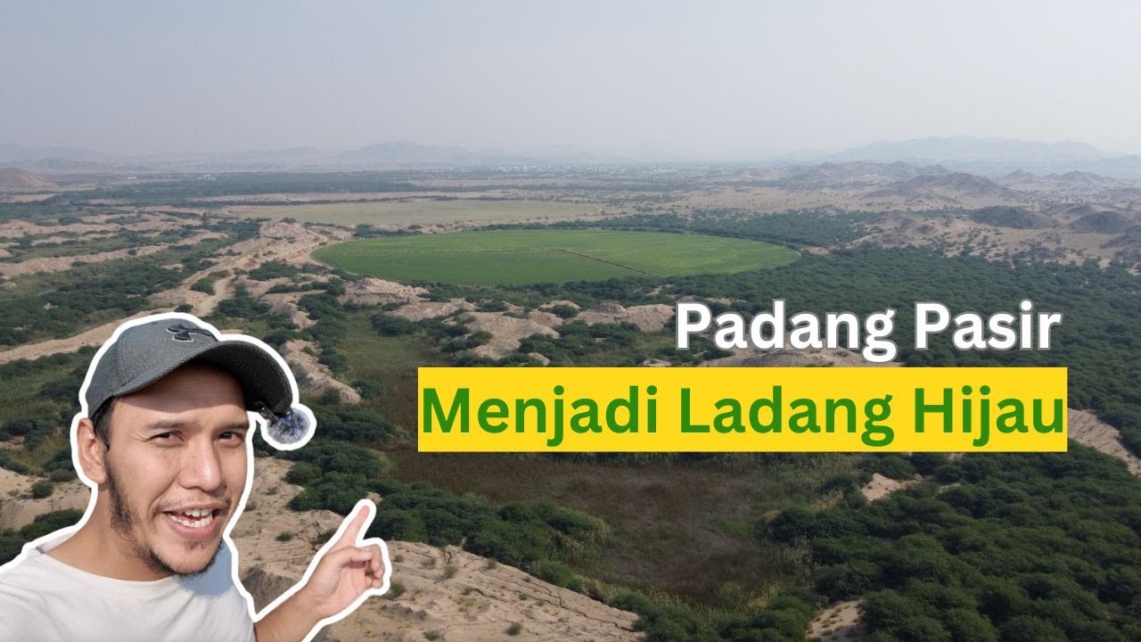Ladang hijau di tengah gurun Mekah