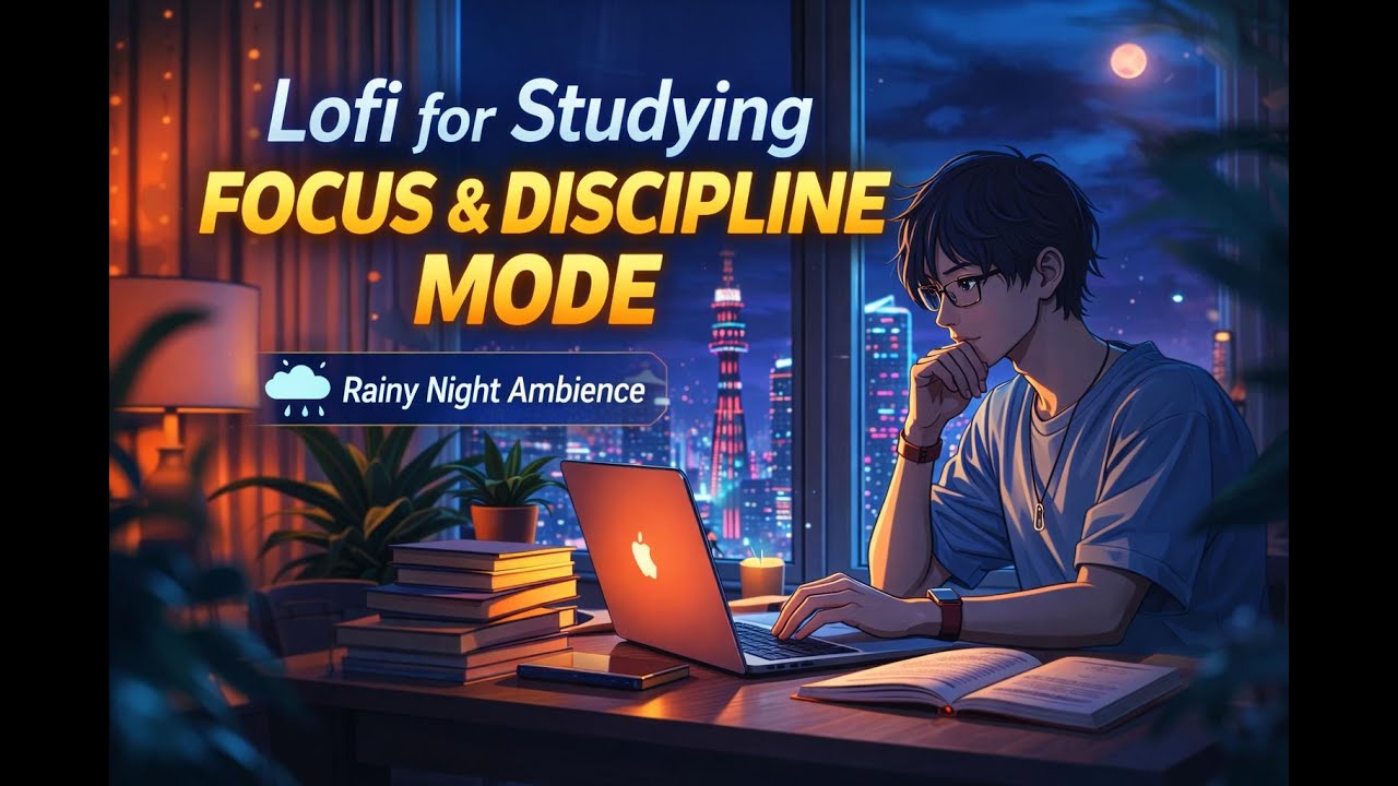Lofi para Estudar 📚 Focus & Discipline Mode