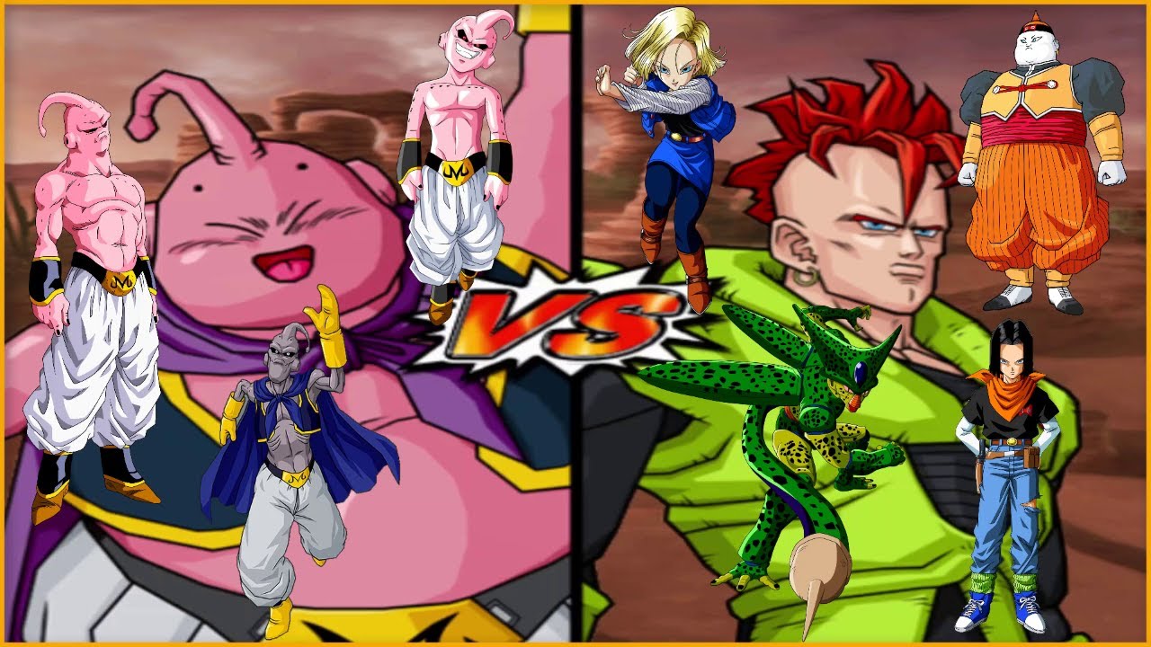 Dragon Ball Z: Budokai Tenkaichi 3 - Team Majin Buu VS The Androids [Request Match]