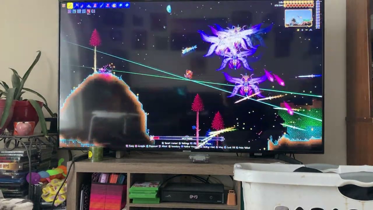 All bosses in terraria vs STAR WRATH COMPLETE (including lunar event)