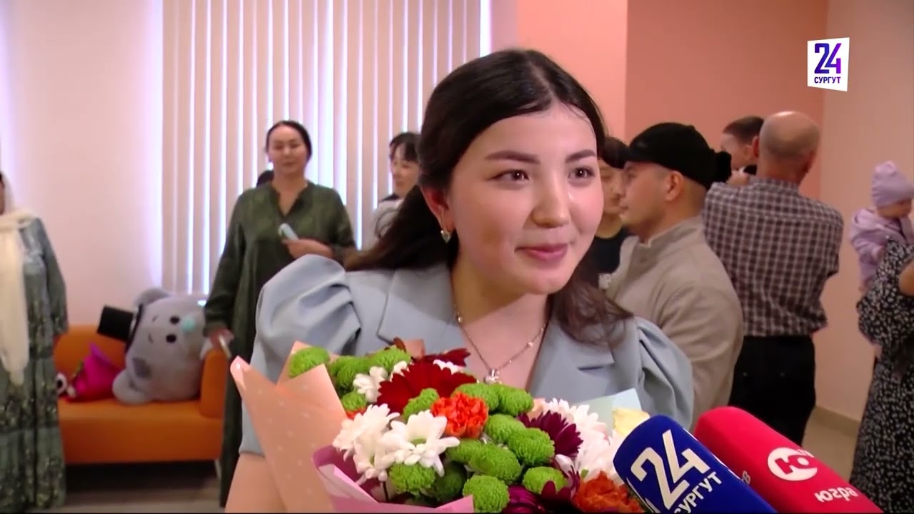 Первая выписка тройни в Сургутском центре охраны материнства и детства