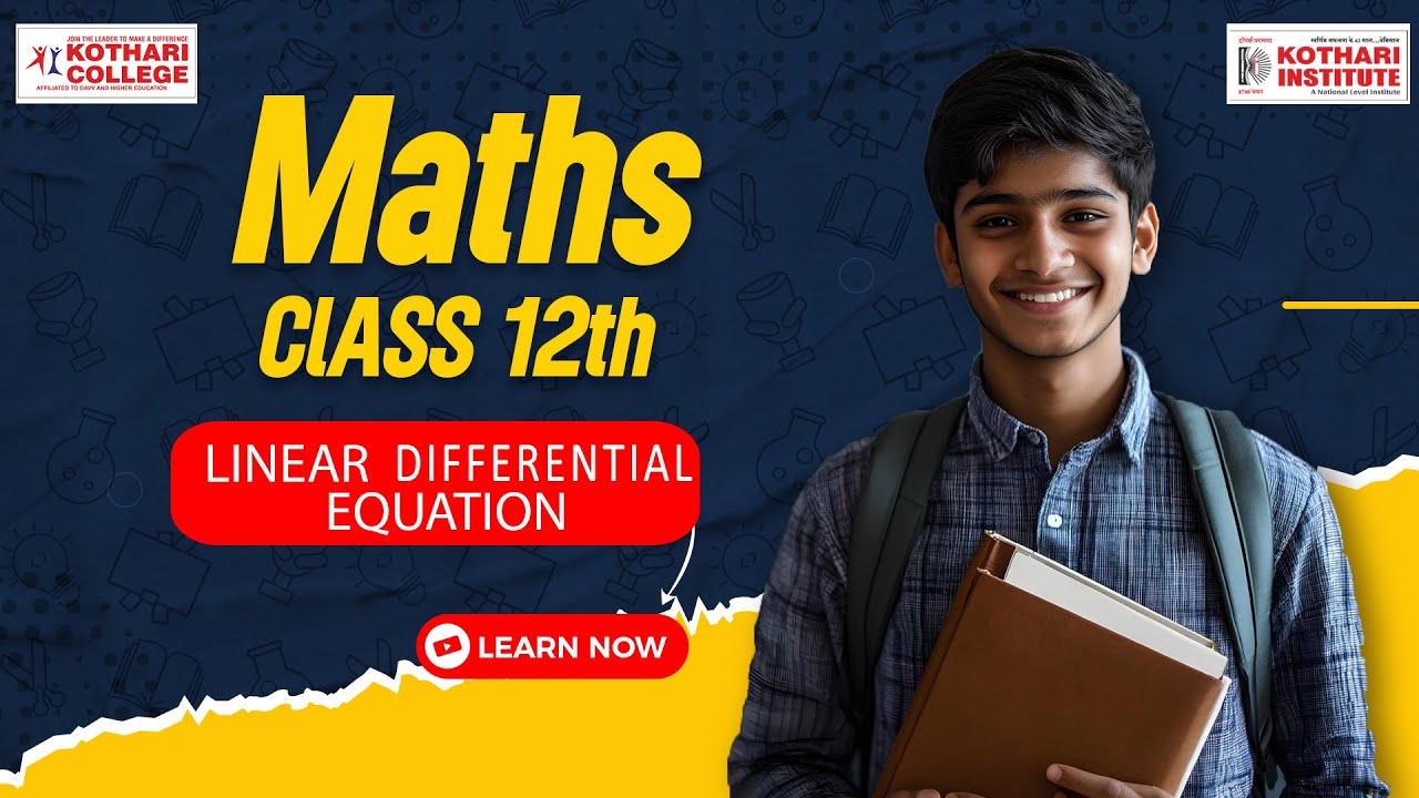 Class 12 Differential Equations Made Easy | Board Exam Maths | KSN