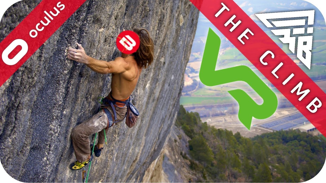 SCARED OF HEIGHTS & UP THE ALPS - THE CLIMB VR GAMEPLAY - #Sponsored by Oculus Rift Touch VR Games
