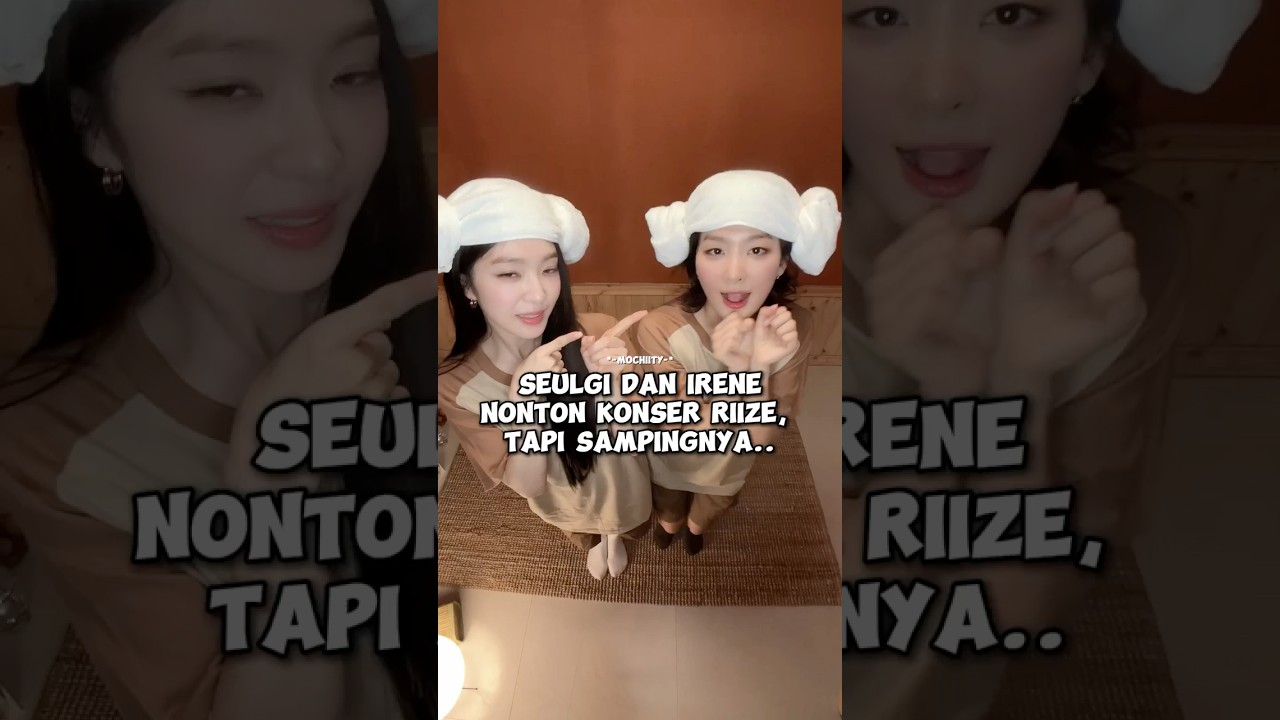 Yang penting love sign bareng Irene😭