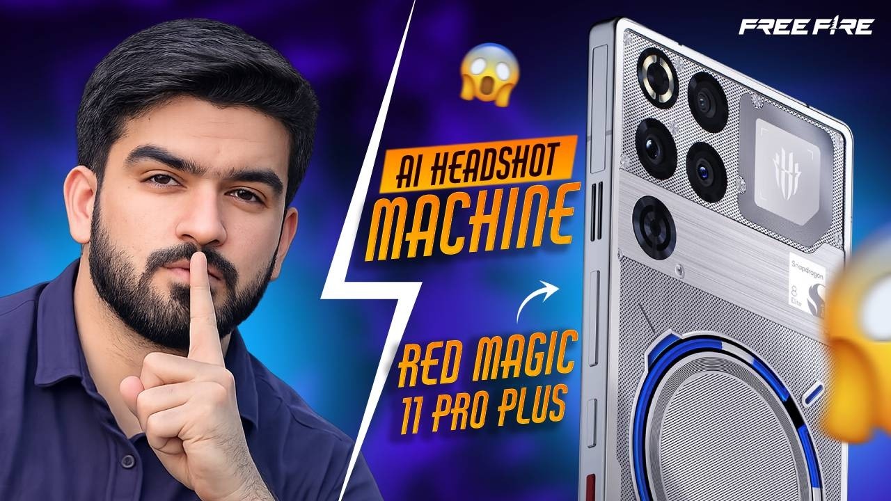 Red Magic Pro Ai Headshot feature 🤯 || Jack Official PK