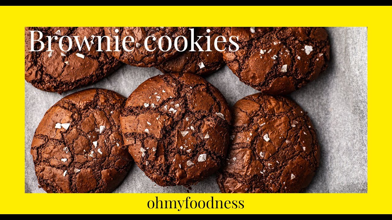 Brownie Cookies | OhMyFoodness