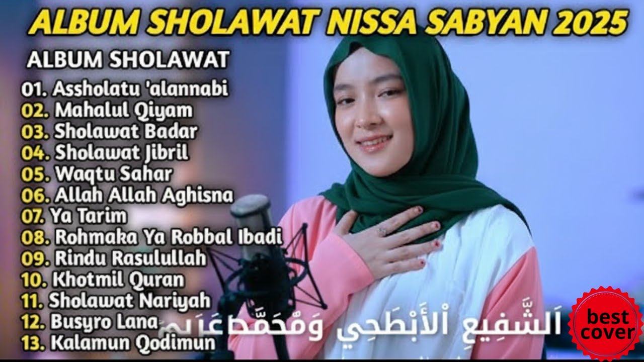 SHOLAWAT NABI TERBARU 2025 NISSA SABYAN FULL ALBUM UNTUK USAHA DAN DAGANGAN LARIS