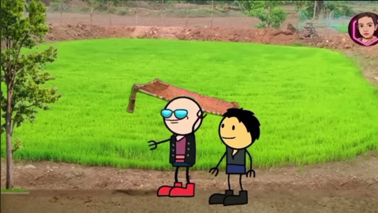 रवि फसल रखवारी के लफड़ा 🌾 cg comedy cartoon video डॉन भाई #comedy #cartoon #funny #vairalvideo 