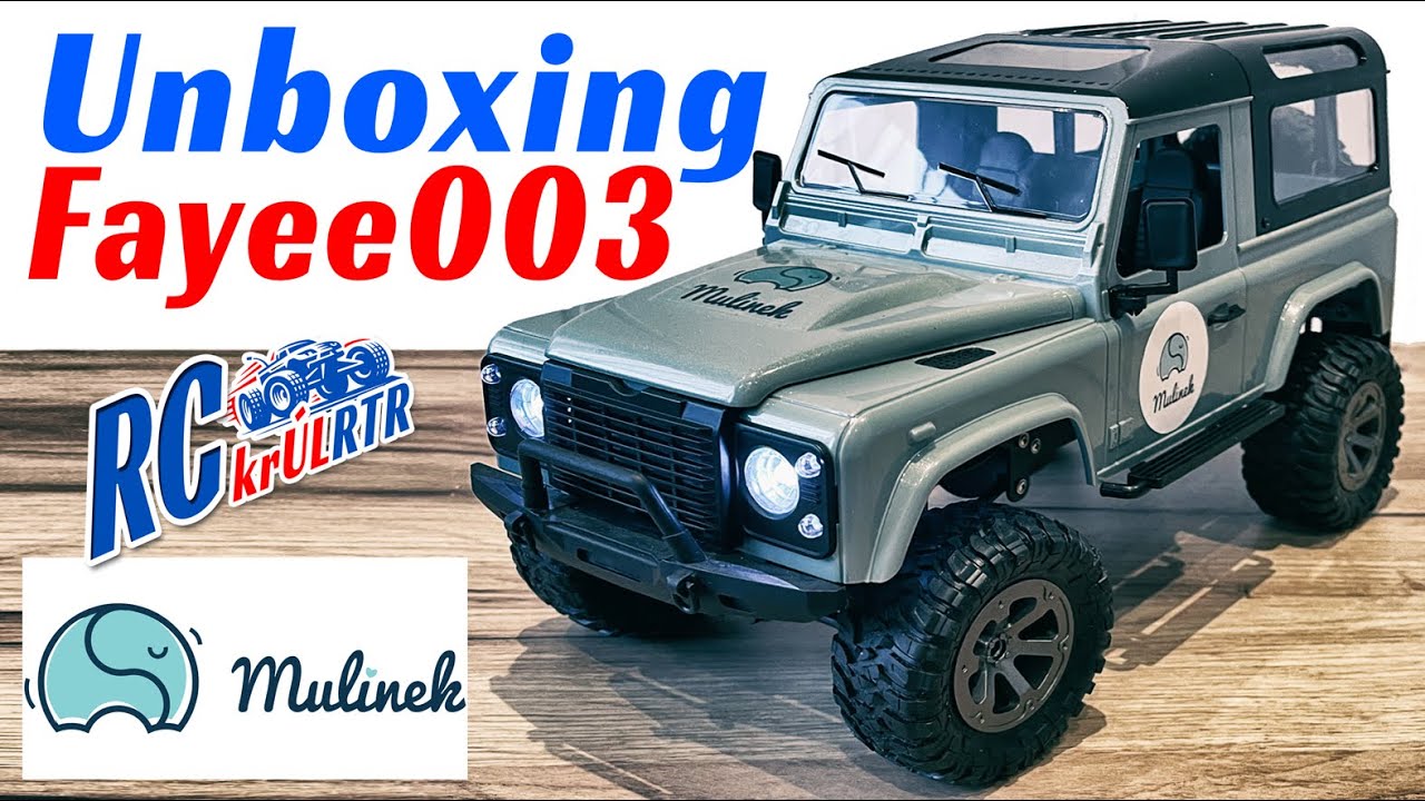 Fayee FY003. Pierwsze wrażenia po rozpakowaniu taniego auta RC trial z Aliexpress