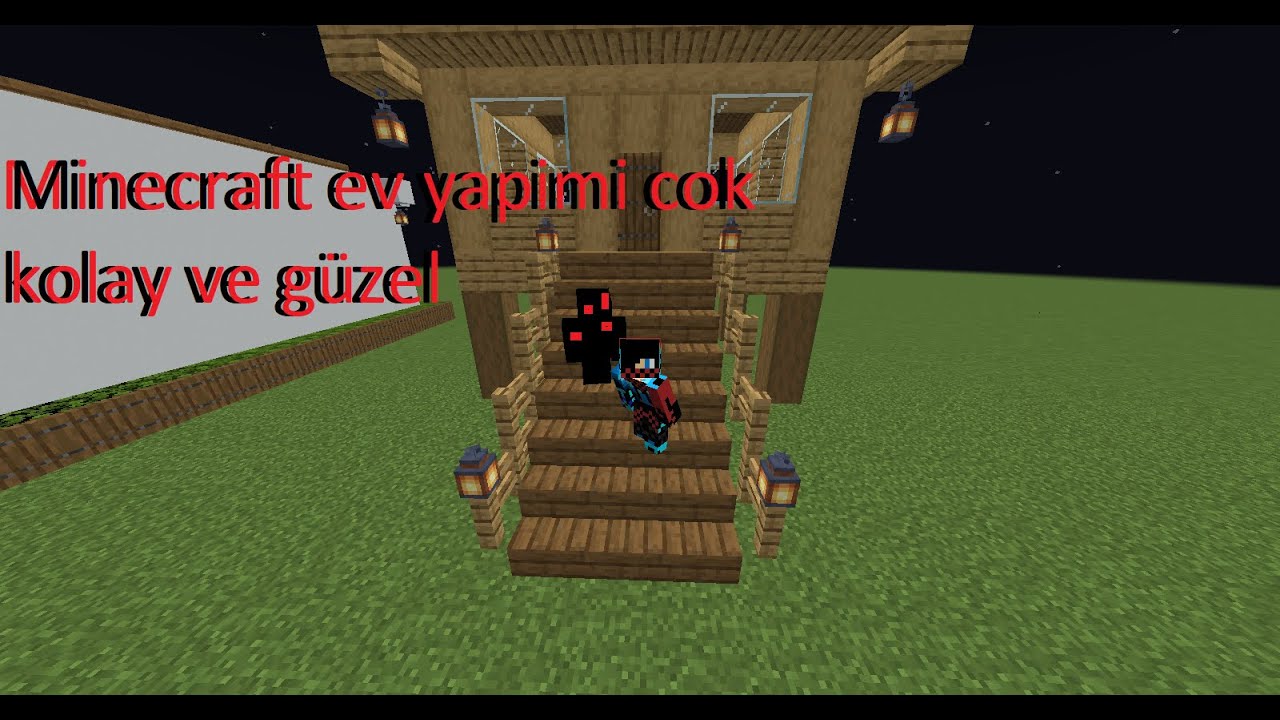 Minecraft ev yapimi cok kolay ve güzel