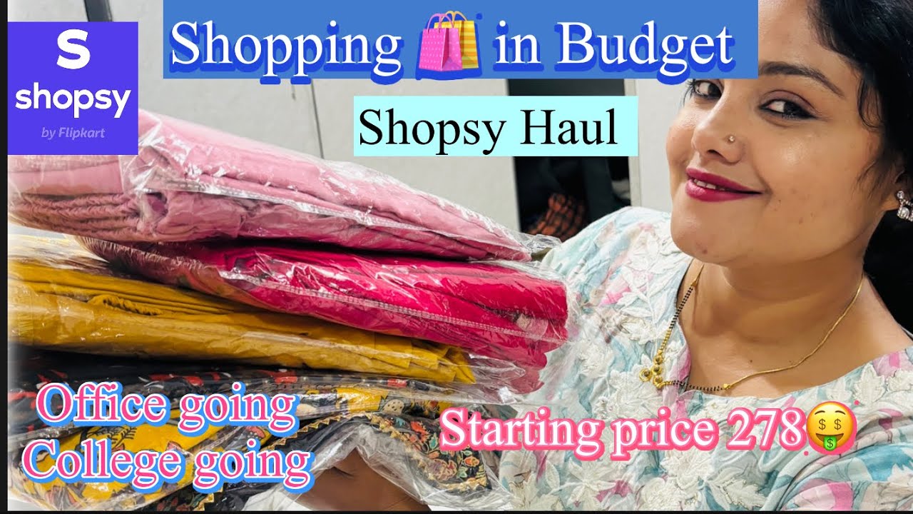 Under 500/🤩Shopsy Shopping 🛍️ Haul video under Budget