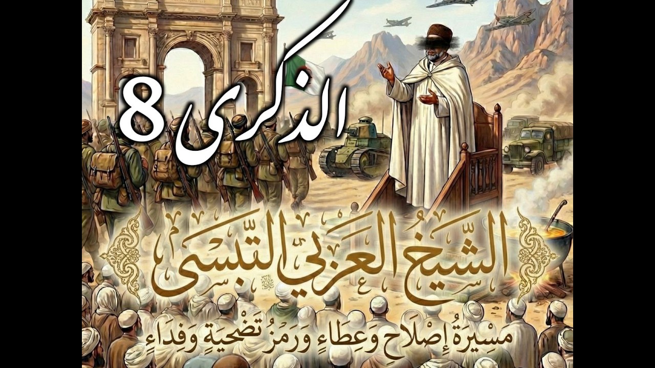الشَّيْخُ الْعَرَبِيُّ التَّبِسِّيُّ مَسِيرَةُ إِصْلَاحٍ وَعَطَاءٍ وَرَمْزُ تَضْحِيَةٍ وَفِدَاء 8