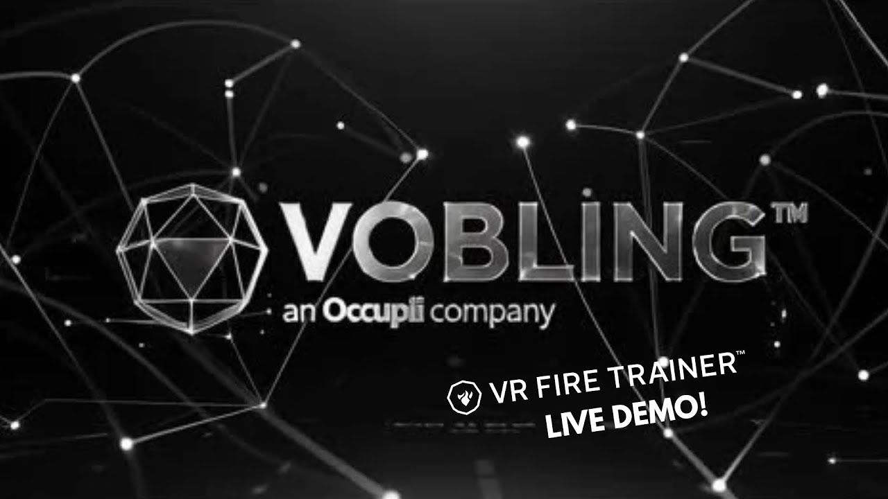 VR Fire Trainer Live Demo with Darren Robathan Vobling UK