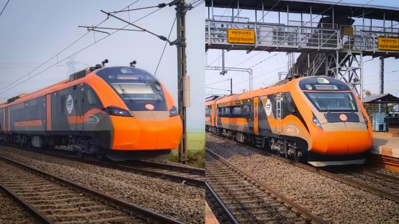 Different Model Vande Bharat In Frame : Vande Bharat Sleeper & Vande Bharat Chair Car Skipping || ER